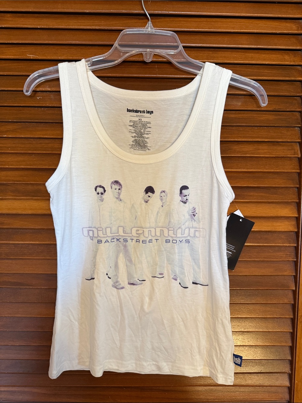 Backstreet Boys Graphic Scoop Neck Tank